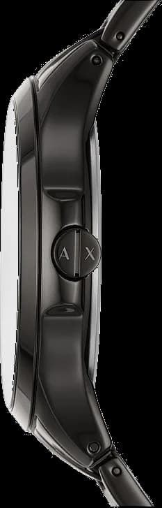 Montre Armani Exchange AX2413 en acier inoxydable IP noir vue 3