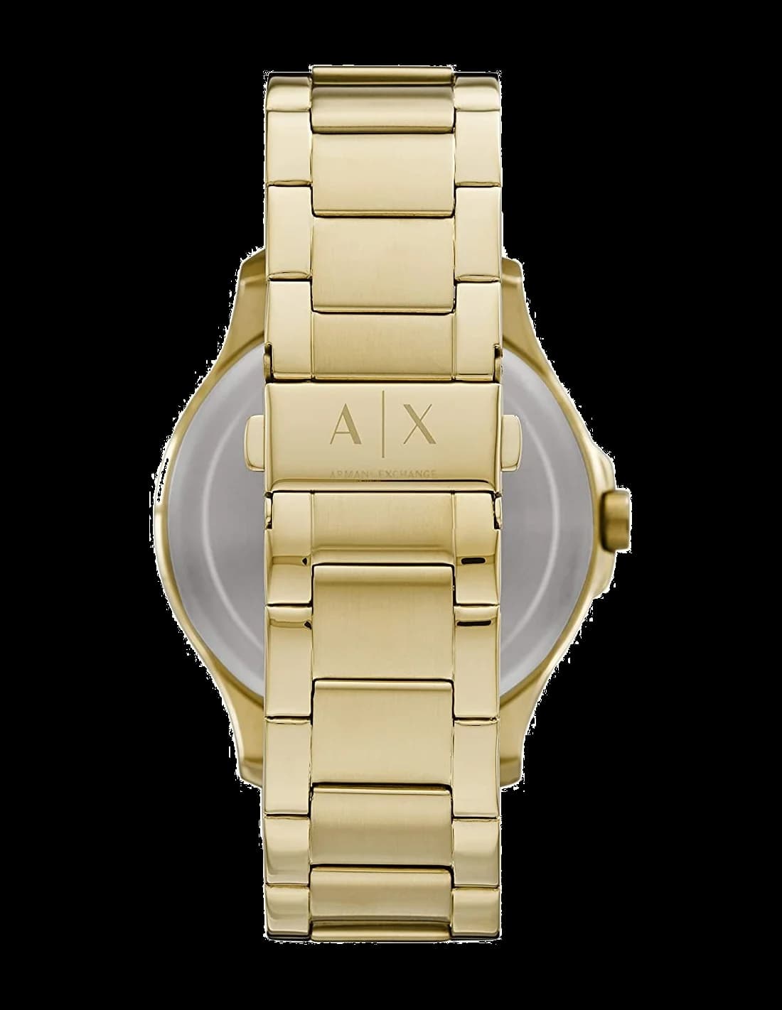 Montre Armani Exchange AX2415 en acier inoxydable doré jaune vue 2