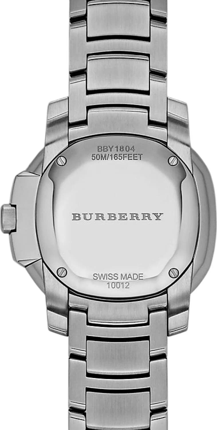 Montre Burberry BBY1804 femme détail cadran nacre