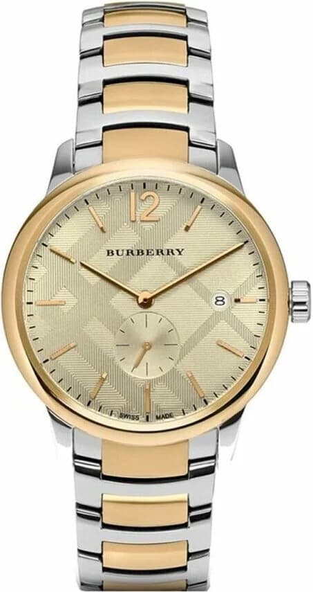 Montre Burberry BU10011 femme cadran doré bracelet acier inoxydable