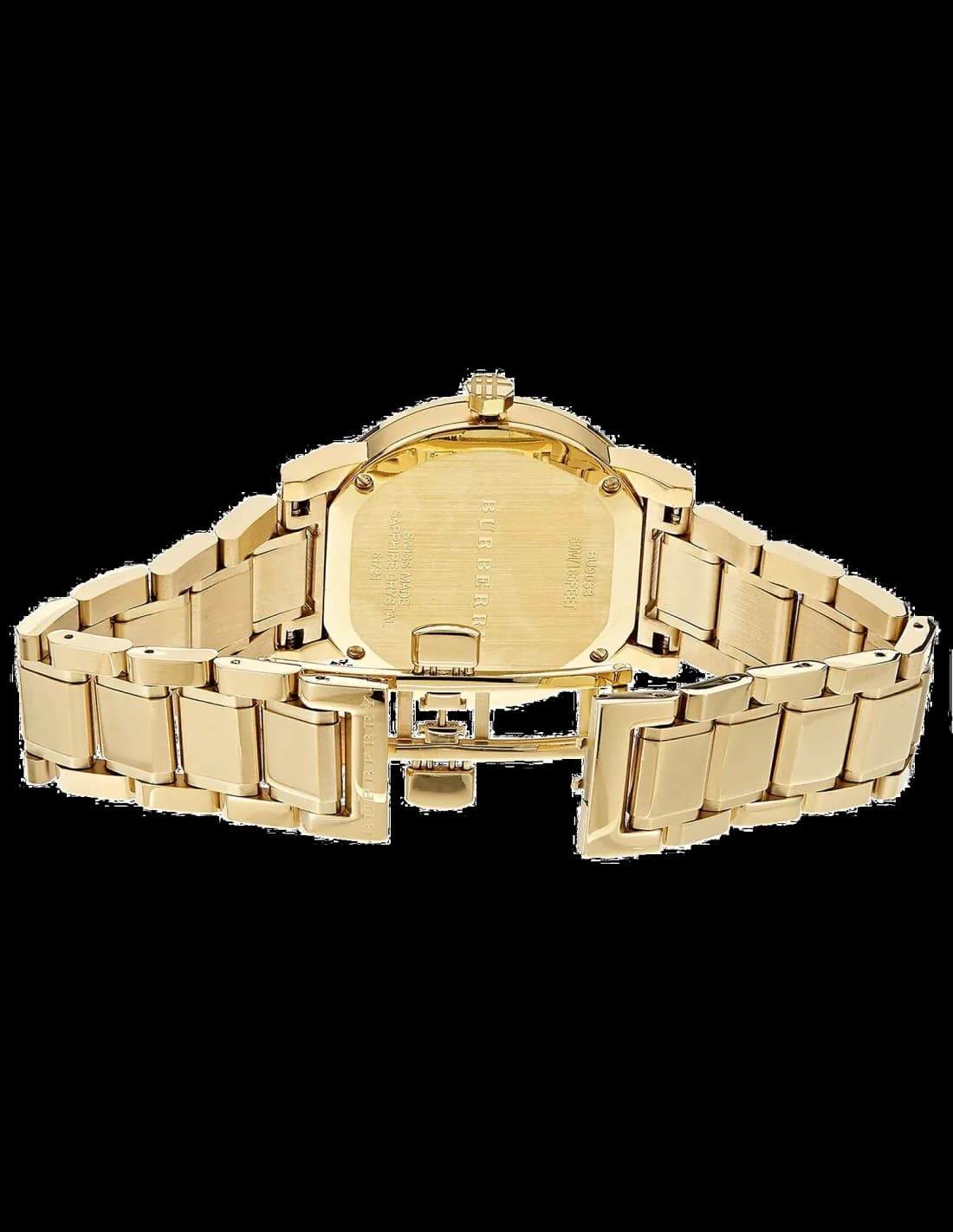 Montre Burberry BU9003 homme détail cadran argent