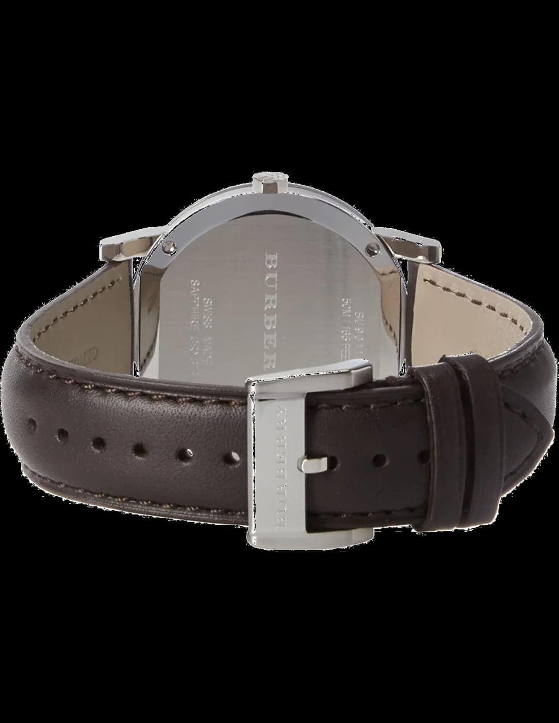 Montre Burberry BU9011 cadran beige index bâtons aiguilles quartz 50M