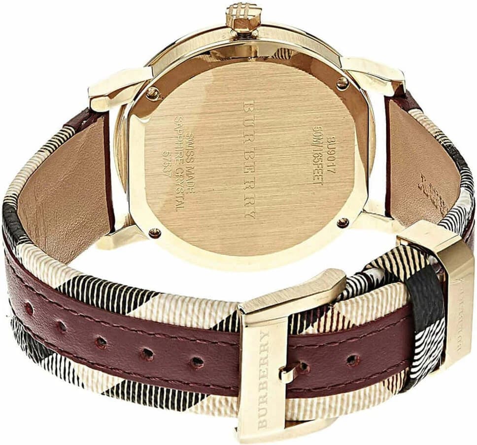 Montre Burberry BU9017 femme vue de profil