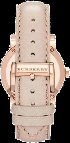 Montre Burberry BU9109 femme détail cadran beige