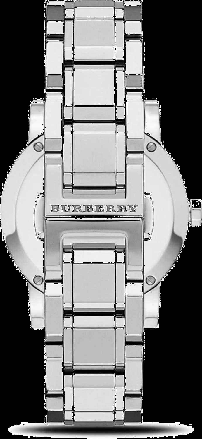 Montre Burberry BU9125 femme détail cadran nacre