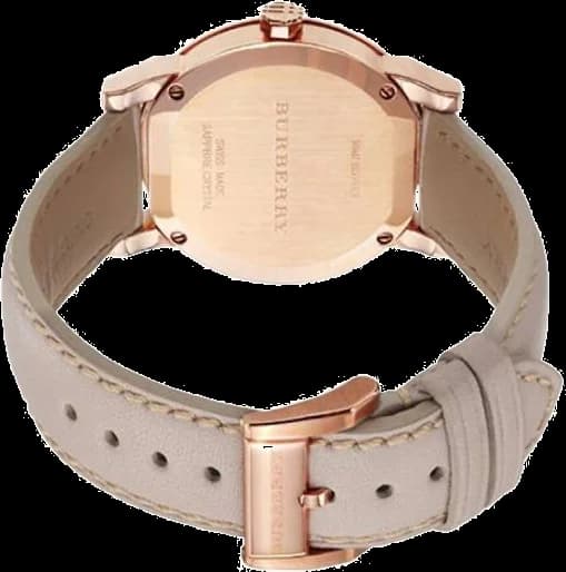 Montre Burberry BU9131 femme détail cadran beige