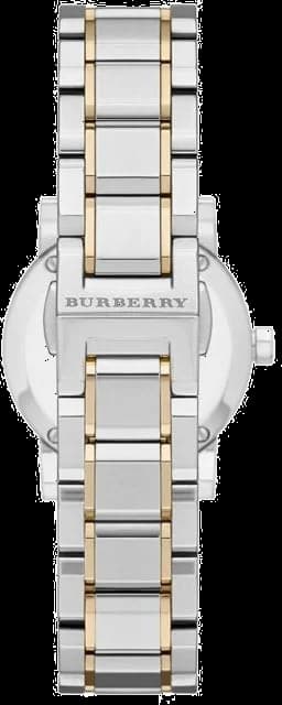 Montre Burberry BU9217 femme détail cadran blanc