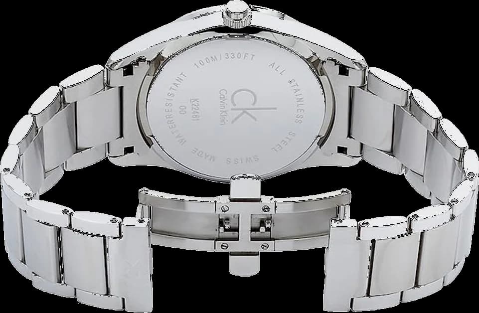Montre Calvin Klein K2246120 cadran analogique index bâtons fonction date