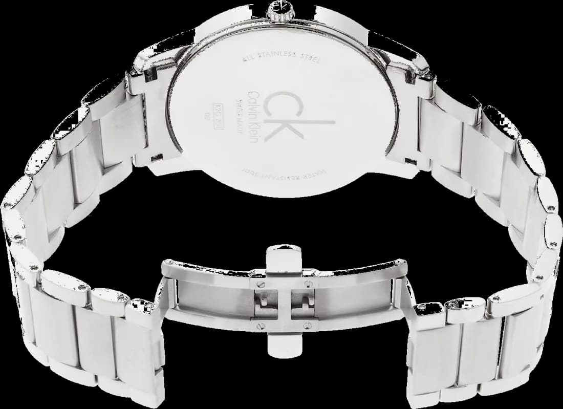 Montre Calvin Klein K2G2G146 en acier inoxydable brossé et poli vue 3