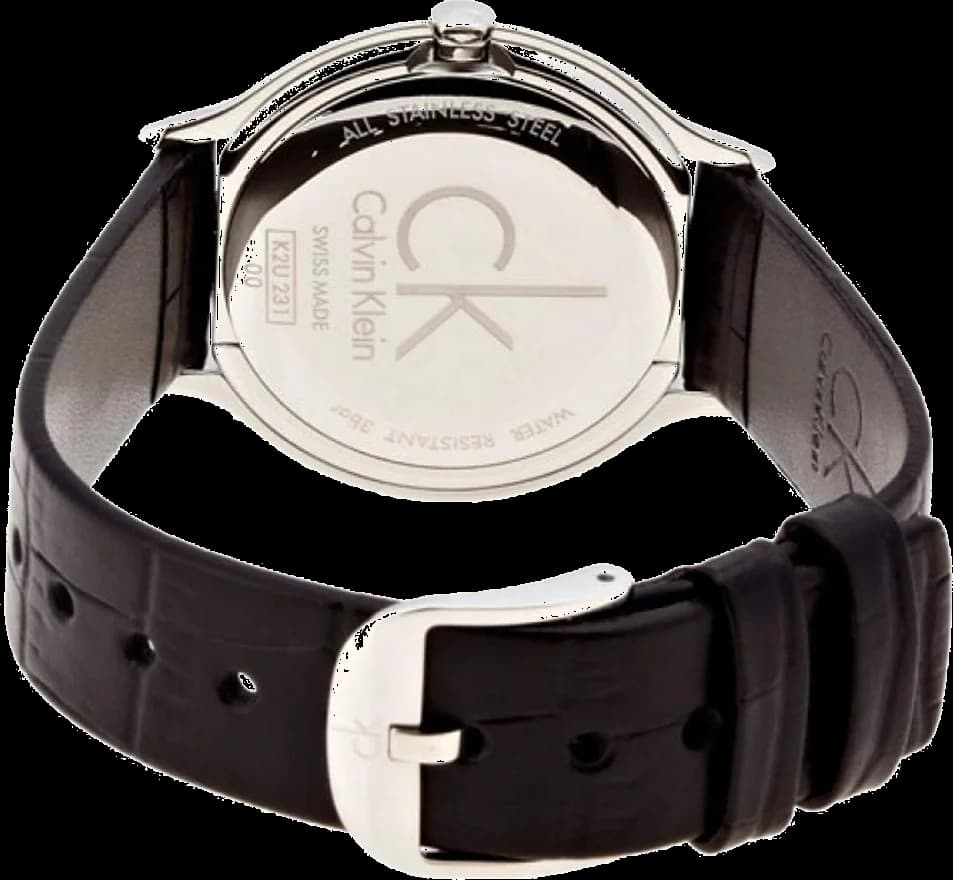 Montre Calvin Klein K2U231CS femme vue de profil
