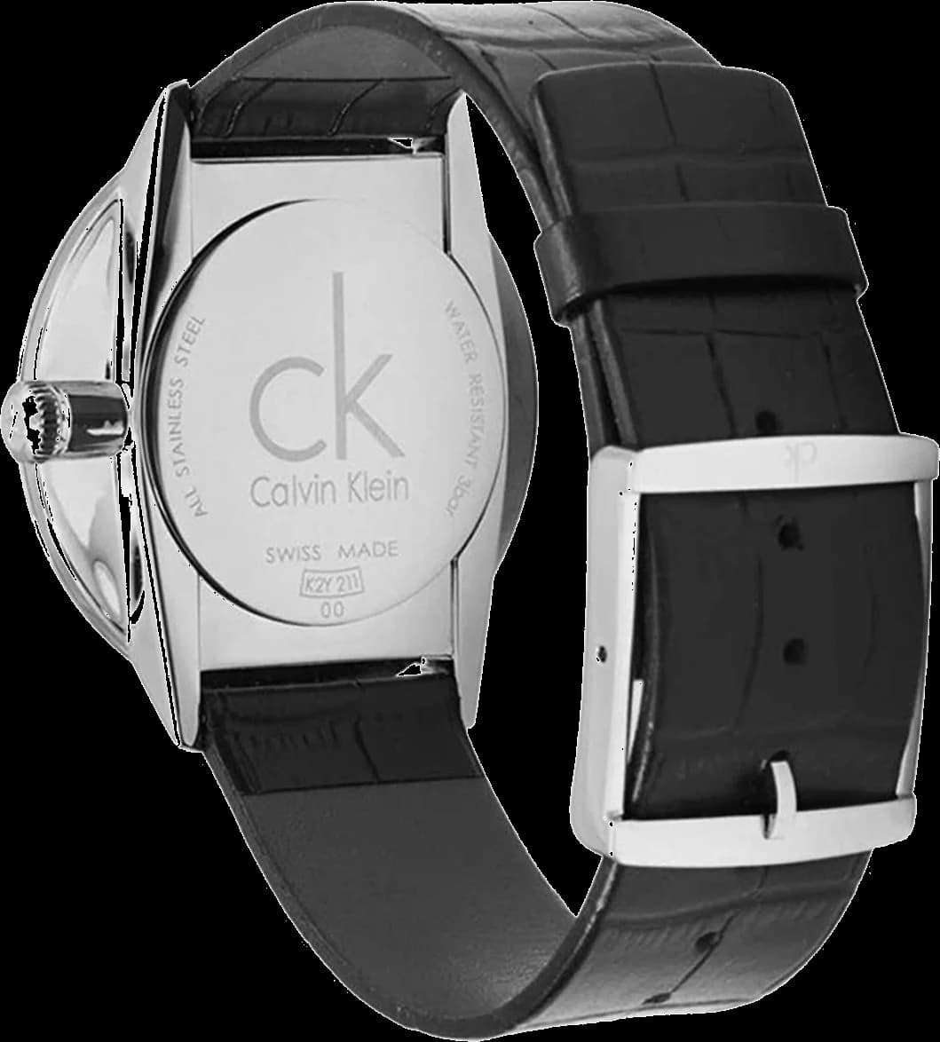 Montre Calvin Klein K2Y211C3 homme détail cadran noir