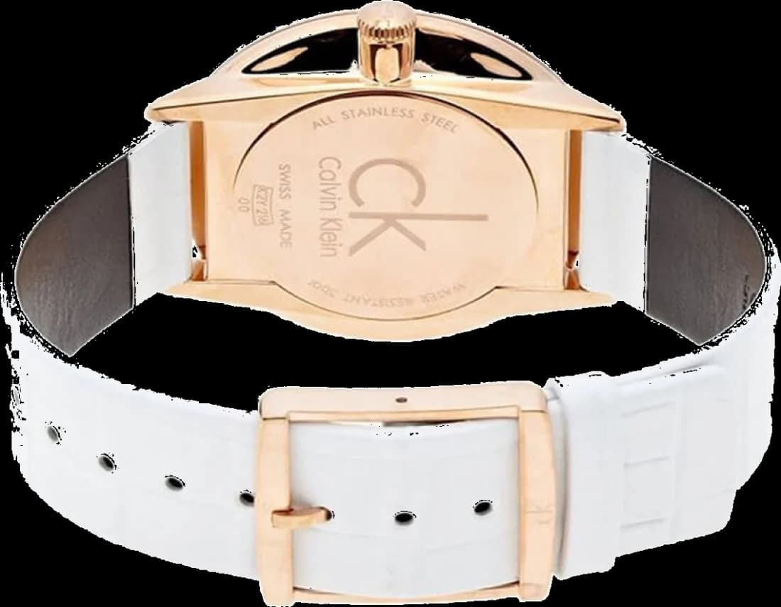 Montre Calvin Klein K2Y216K6 femme détail cadran argent