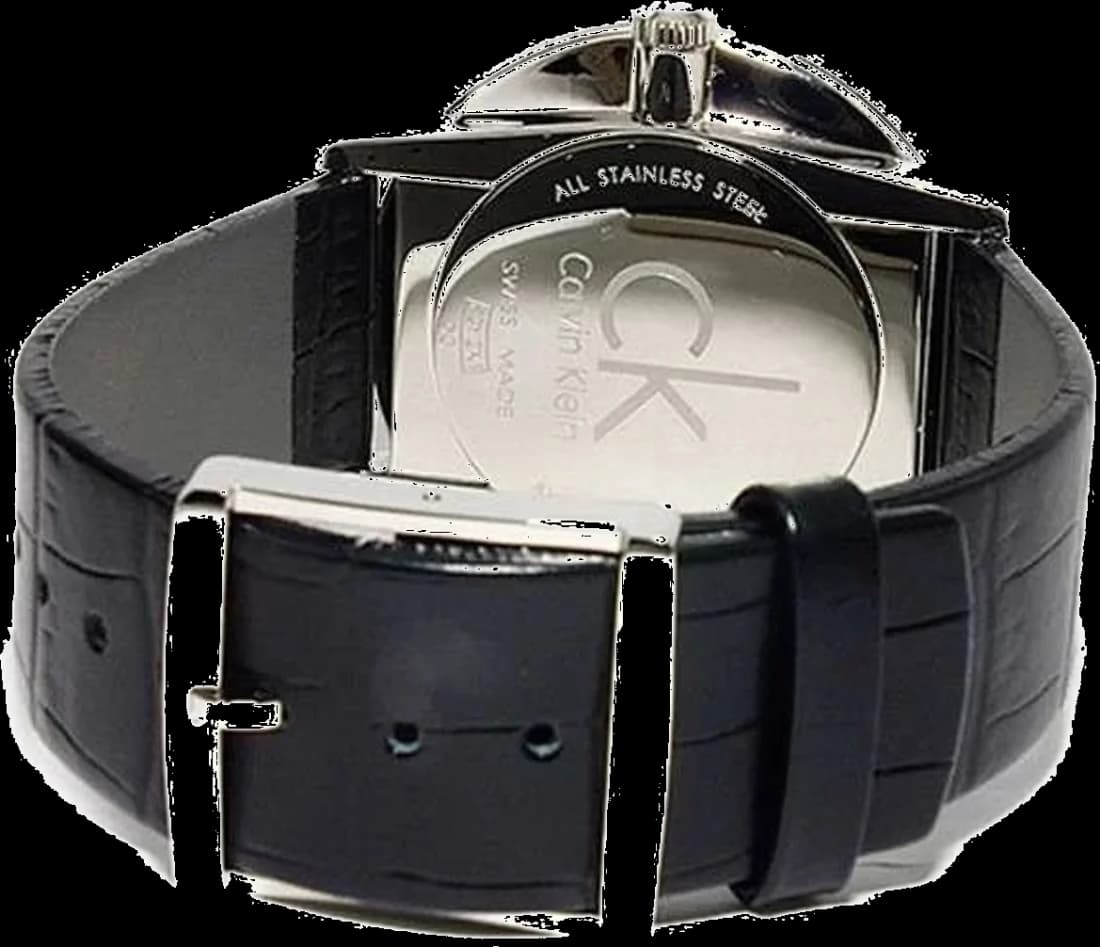 Montre Calvin Klein K2Y2X1CU homme détail cadran noir