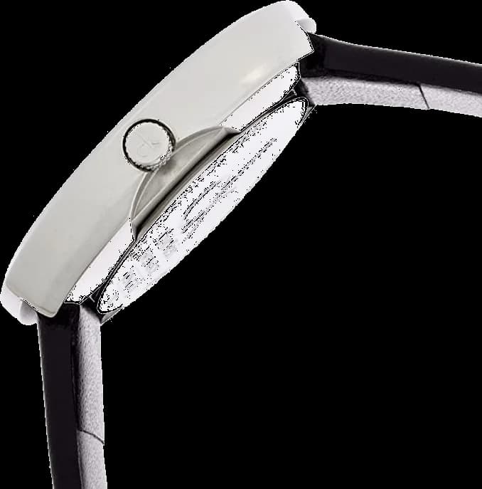 Montre Calvin Klein K3N231C1 29mm profil boîtier argenté boucle ardillon