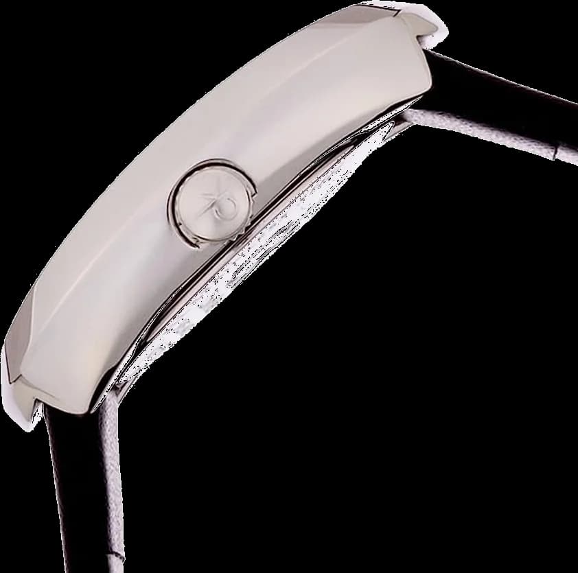 Montre Femme Calvin Klein Incentive K3P231C1 Cadran Noir et Bracelet Cuir vue 2