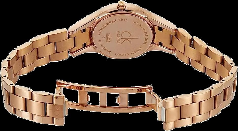 Montre Femme Calvin Klein Simplicity K4323520 Acier Rose Gold vue 3