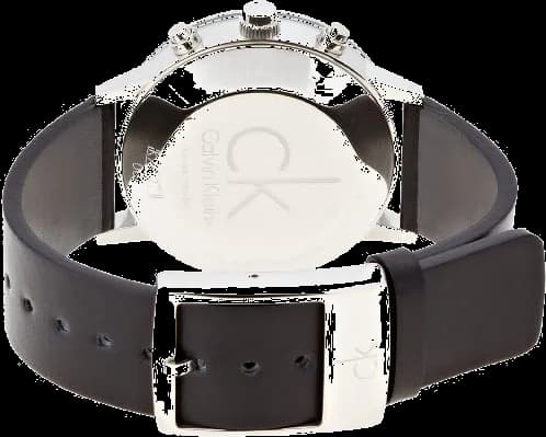 Montre Calvin Klein K7627107 homme détail cadran noir