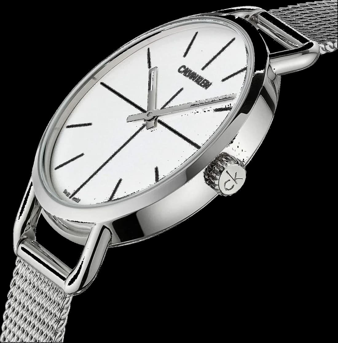Montre Unisexe Calvin Klein Even K7B23126 Acier Argenté Maille Milanaise vue 2