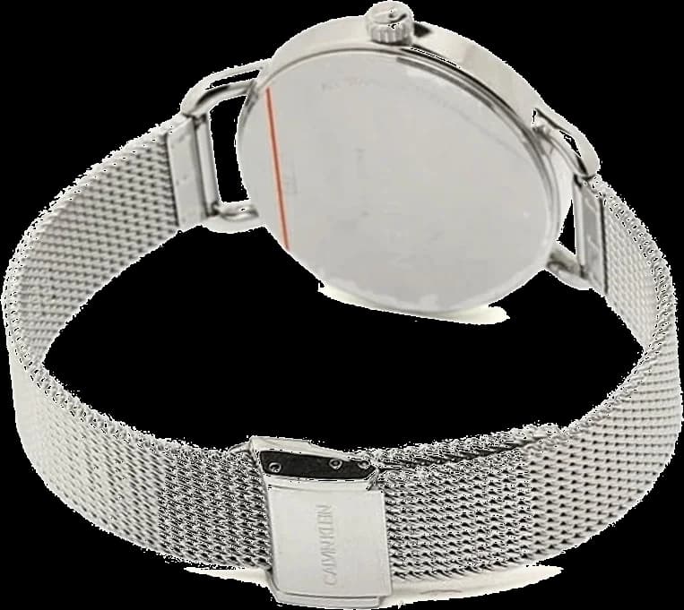 Montre Unisexe Calvin Klein Even K7B23126 Acier Argenté Maille Milanaise vue 4