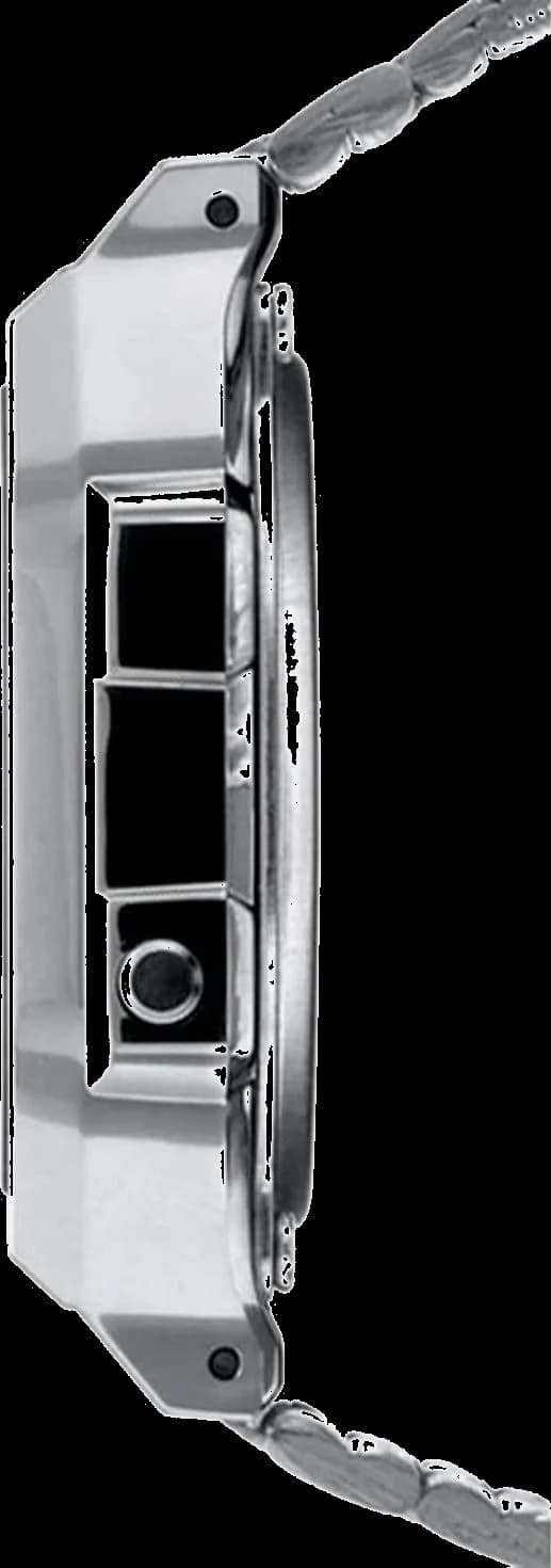 Montre Casio A168WEC-1EF Cadran Camouflage Gris et Bracelet Acier vue 2