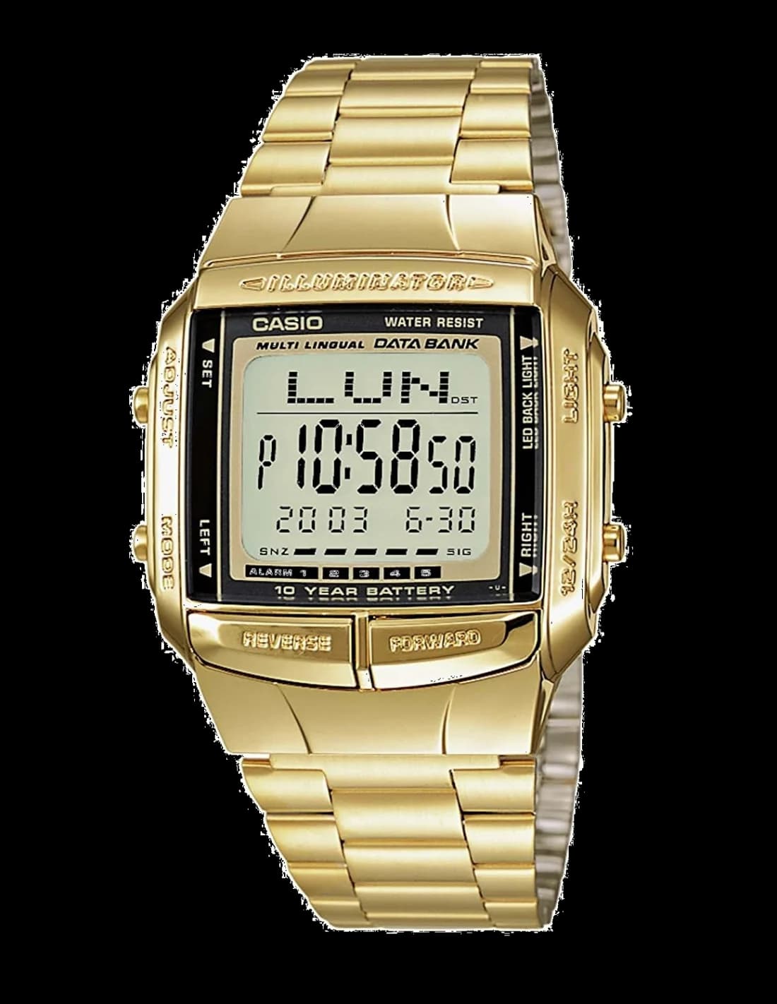 Casio DB-360GN-9AEF affichage numérique — Montres Outlet