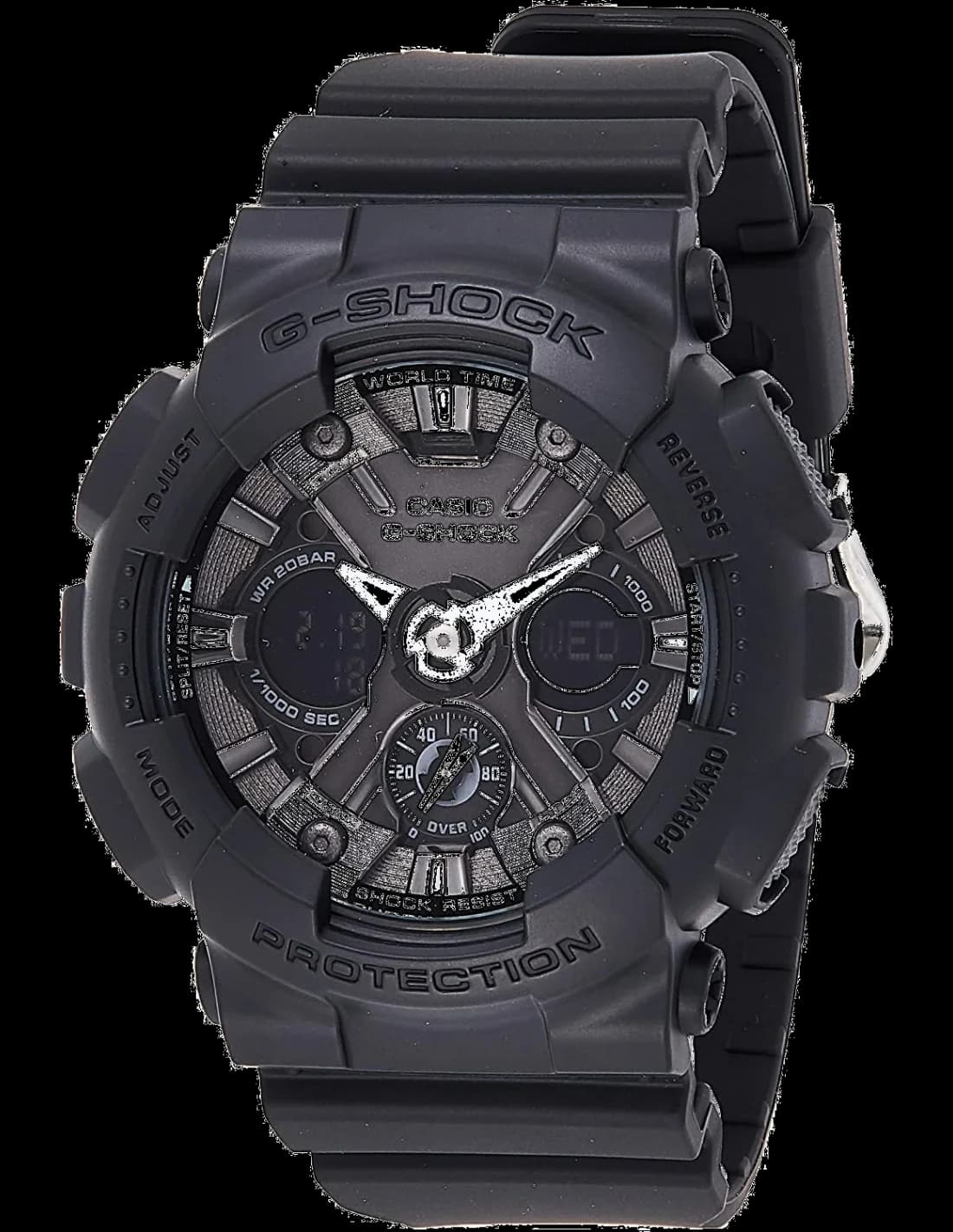 Casio GMA-S120MF-1AER affichage analogique et numérique — Montres Outlet