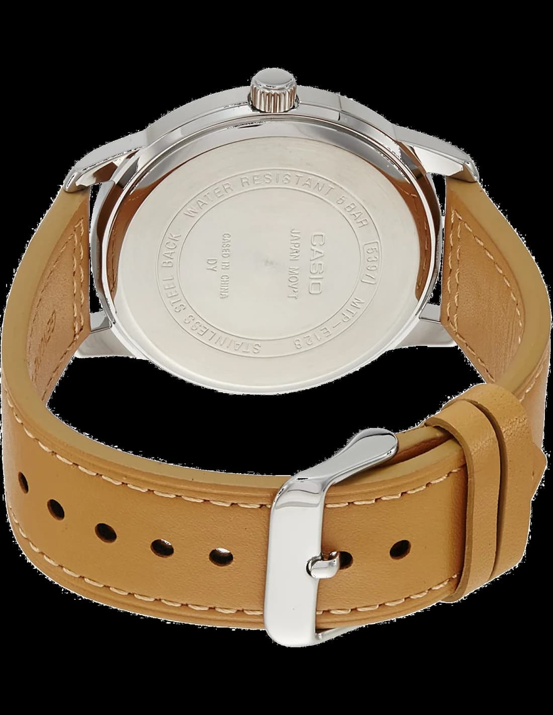 Montre Casio MTP-E128L-2A2V homme vue de profil