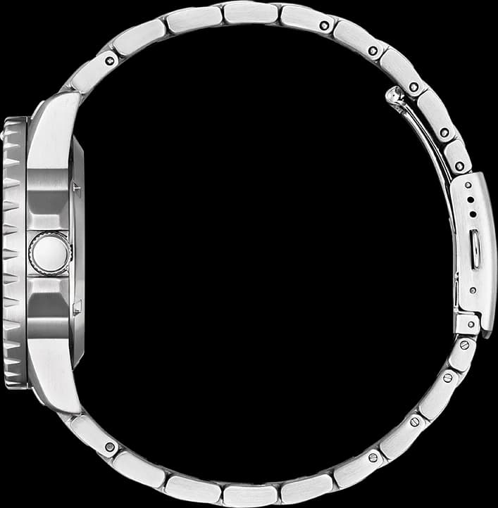 Montre Citizen NJ0129-87X homme verso boîtier argent