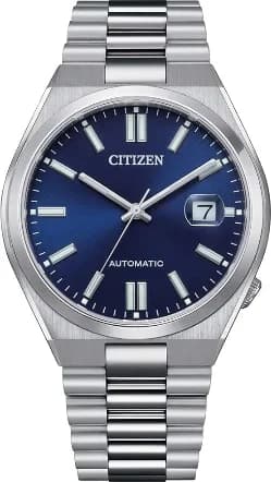 Montre Citizen NJ0150-81L homme cadran bleu bracelet acier inoxydable