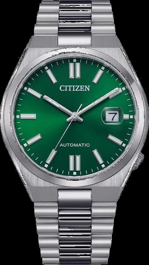 Montre Citizen NJ0150-81X homme cadran rose bracelet acier inoxydable