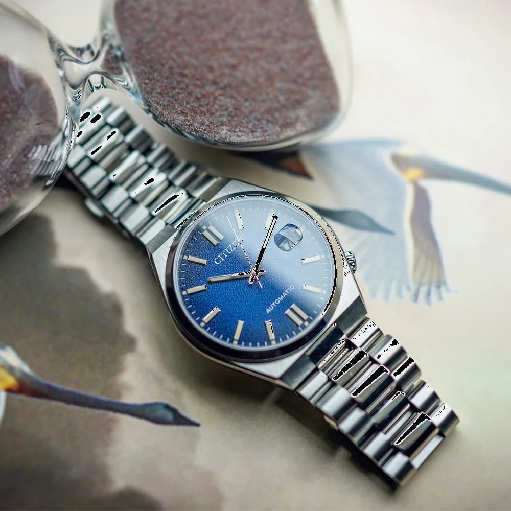 Montre Citizen NJ0151-88L homme verso boîtier