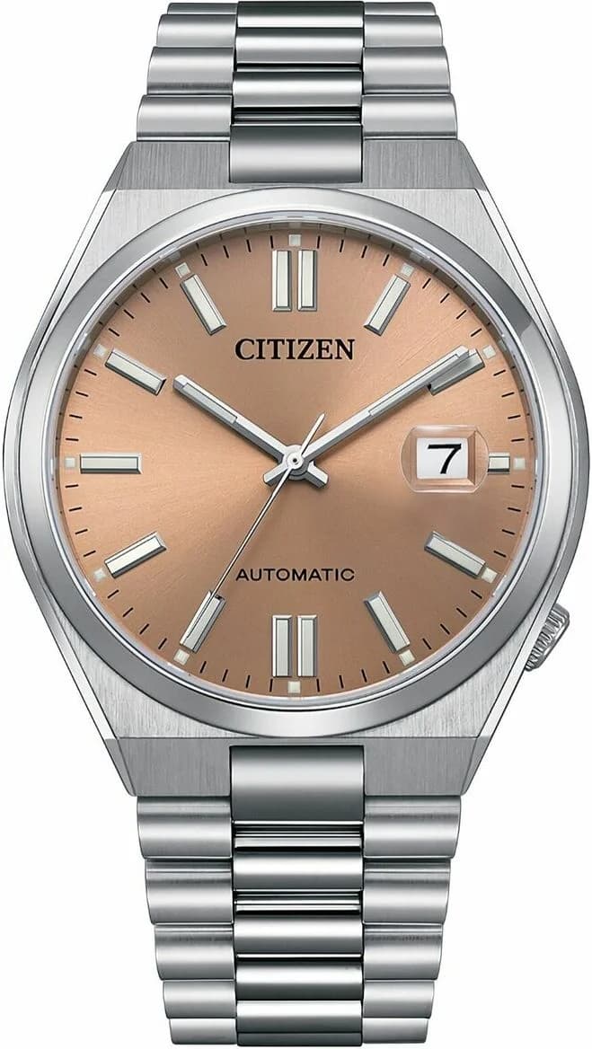 Montre Citizen NJ0158-89Y automatique cadran rose 40mm acier