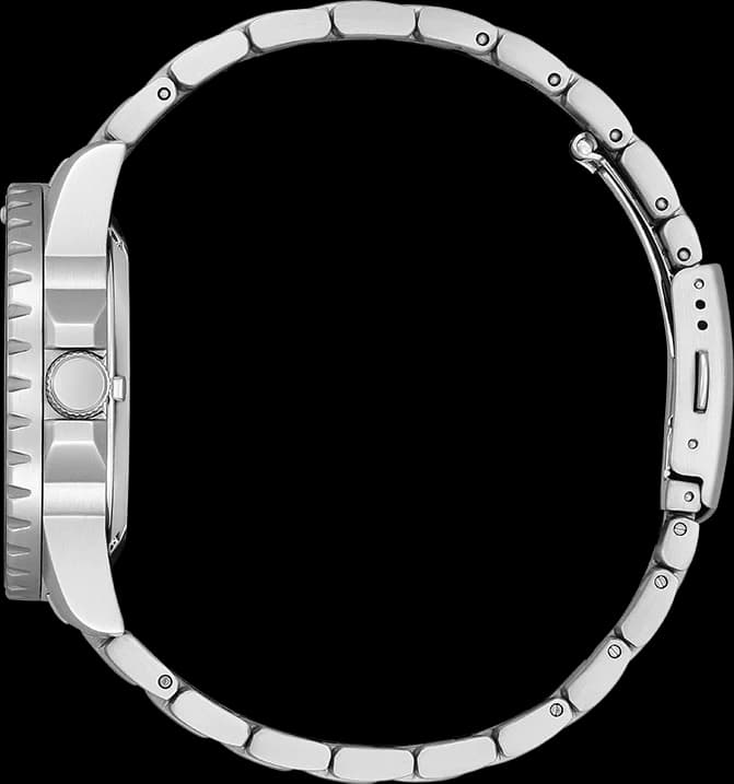 Montre Citizen NJ0171-81A verso boîtier acier inoxydable argent mouvement automatique