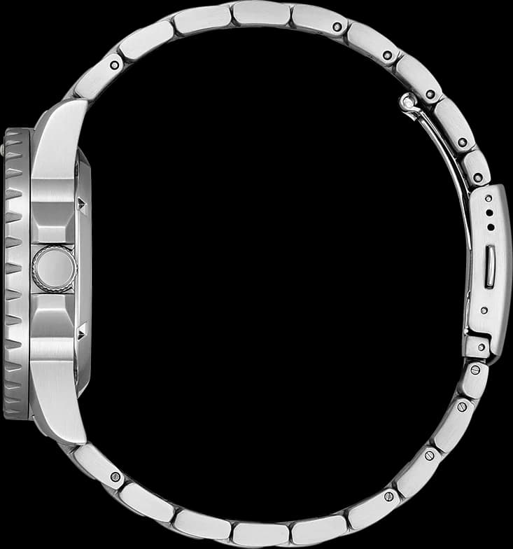 Montre Citizen NJ0178-81M homme verso boîtier argent