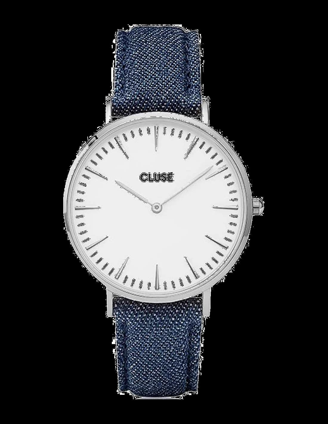 Cluse CL18229 cadran blanc et bracelet doré — Montres Outlet