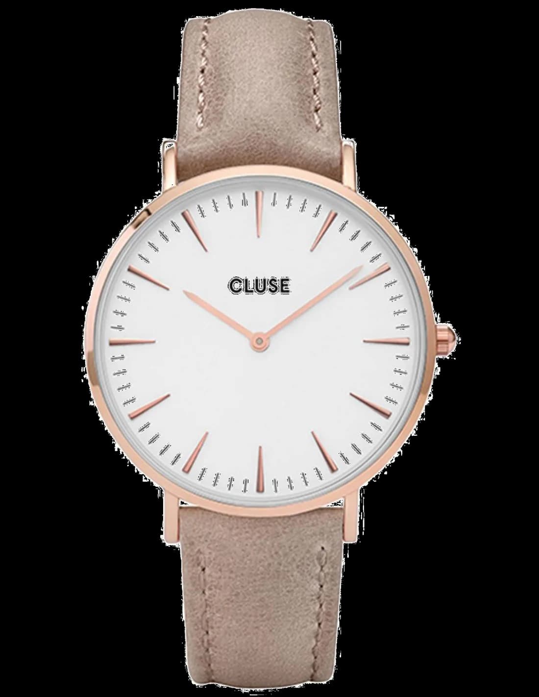 Cluse CL18031 [cadran blanc et boîtier doré visible] — Montres Outlet