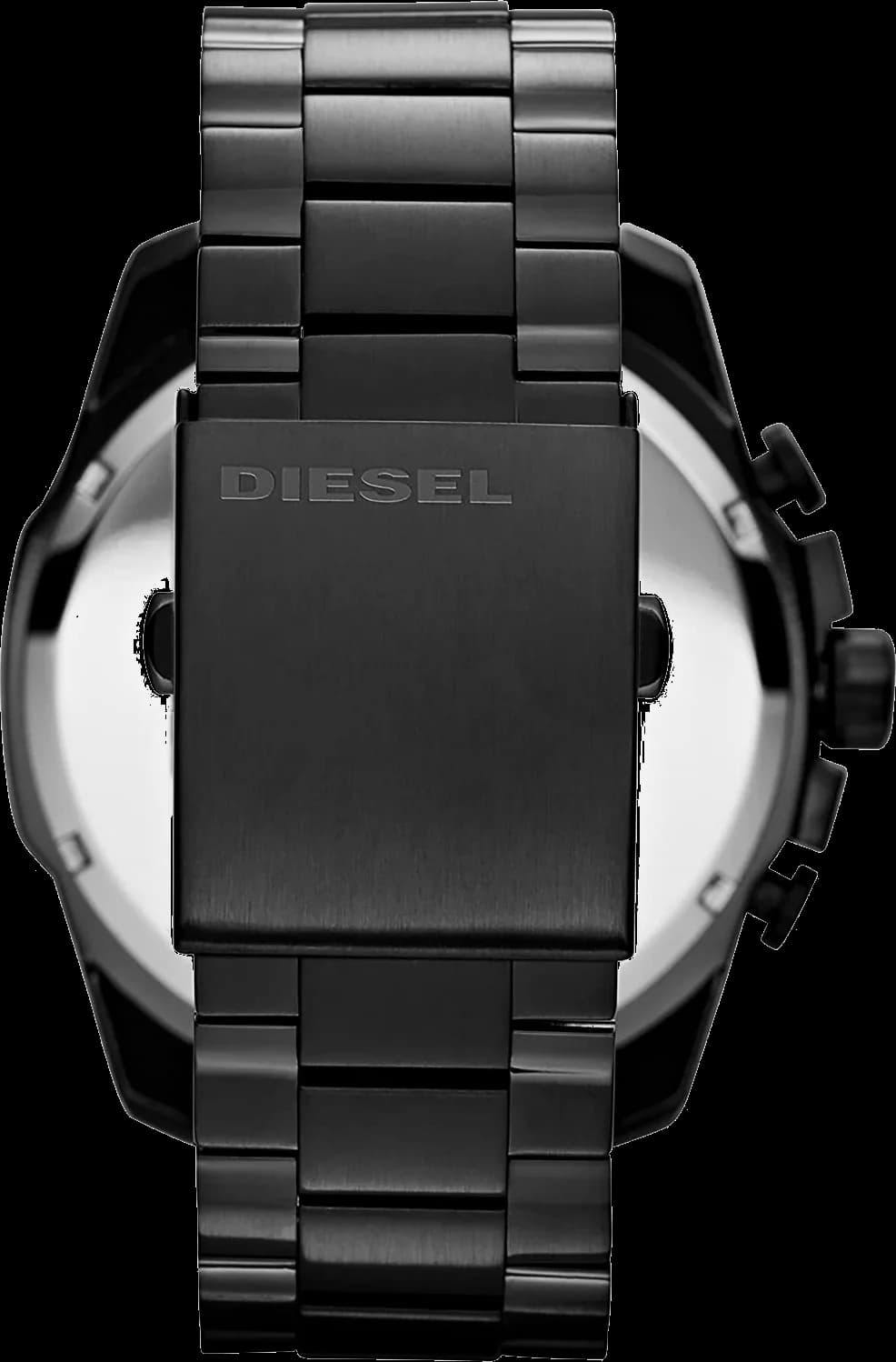 Montre Diesel DZ4283 Mega Chief en acier noir vue 3