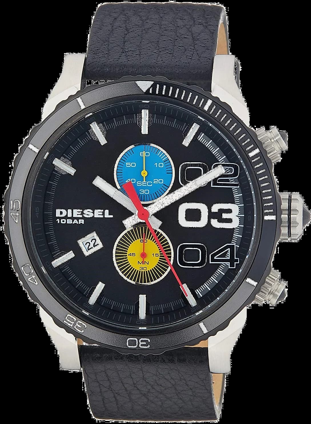 Diesel DZ4331 cadran et boîtier en acier inoxydable — Montres Outlet