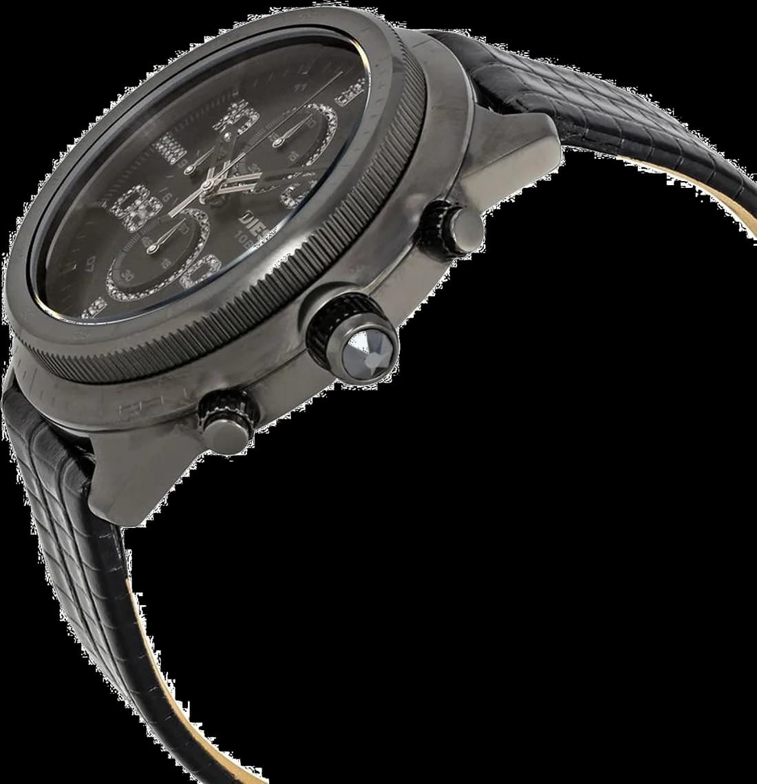 Montre Diesel DZ4437 homme détail cadran noir