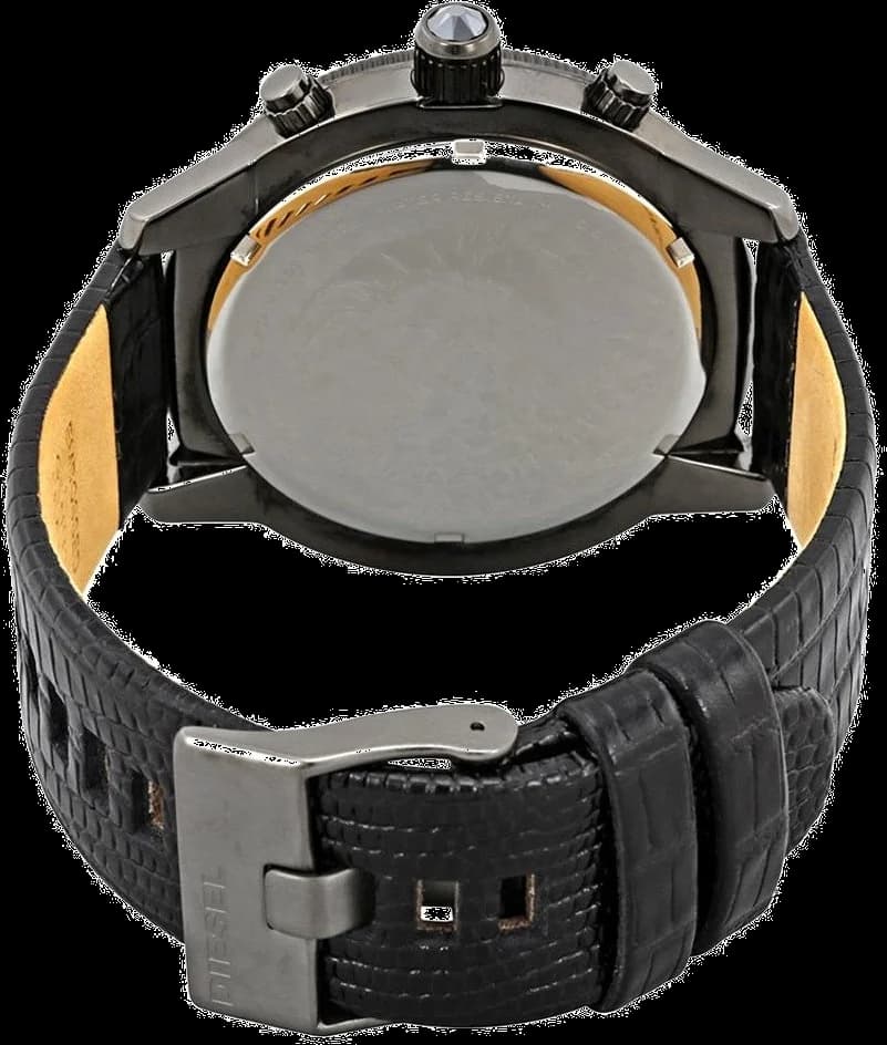 Montre Diesel DZ4437 homme verso boîtier noir