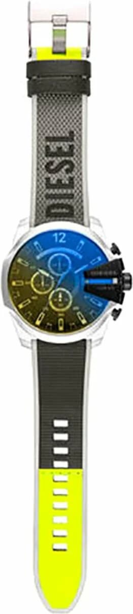 Montre Diesel DZ4523 Mega Chief avec Bracelet Nylon Noir vue 2