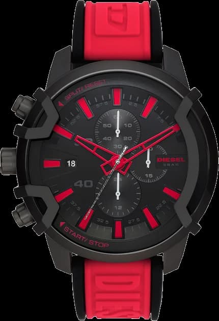 Diesel DZ4530 [cadran noir et chronographe] — Montres Outlet