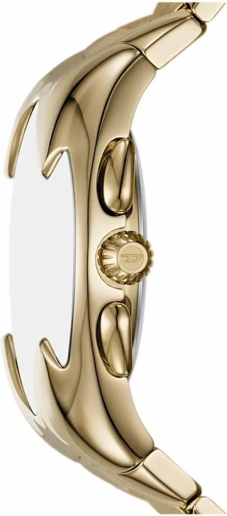 Montre Diesel DZ4681 en acier inoxydable doré et cadran multifonction vue 3