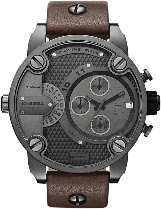 Diesel DZ7258 montre chronographe avec cadran noir — Montres Outlet