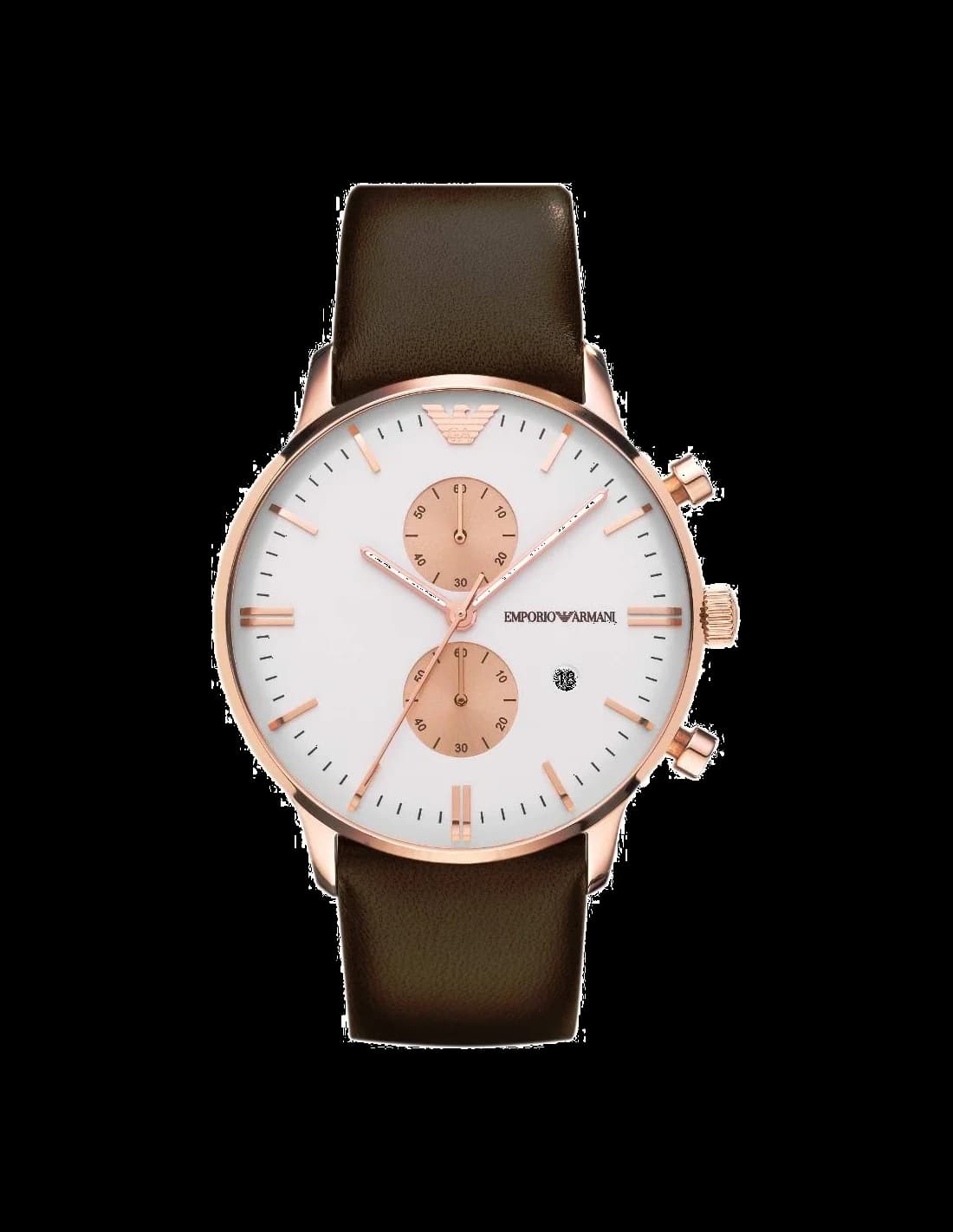 Emporio Armani AR0398 chronographe noir — Montres Outlet