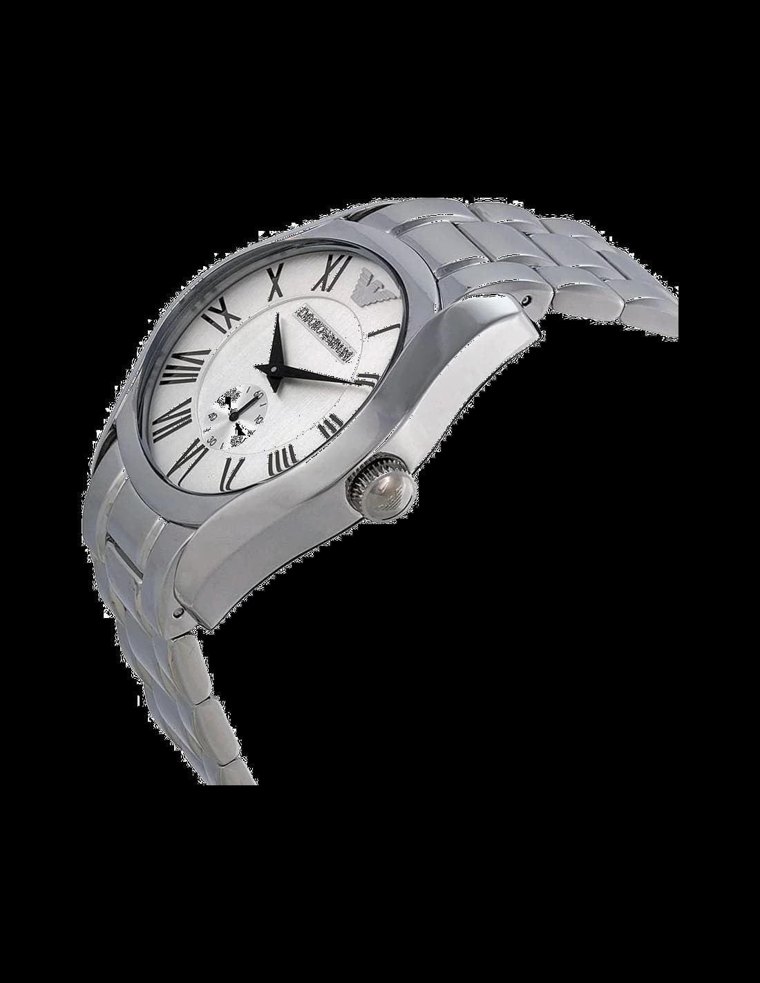 Détails du cadran noir de la montre AR0647 — Montres Outlet