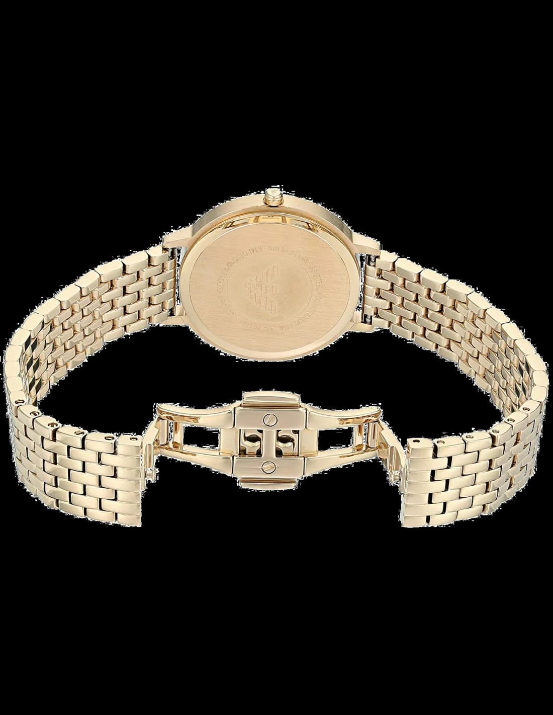 Montre Emporio Armani AR11007 femme verso boîtier or