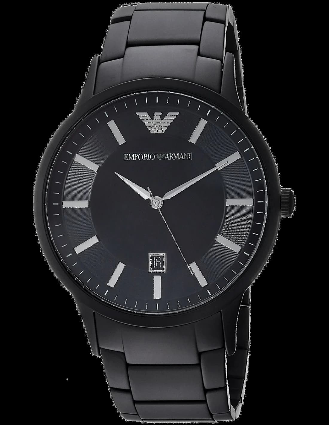 Emporio Armani AR11079 montre chronographe noir — Montres Outlet