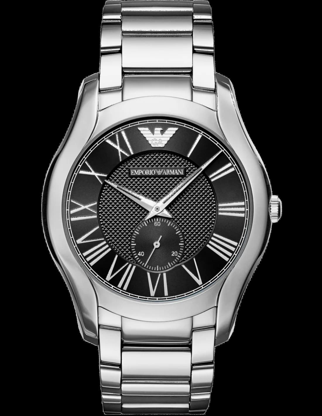Emporio Armani AR11086 montre acier et cuir — Montres Outlet