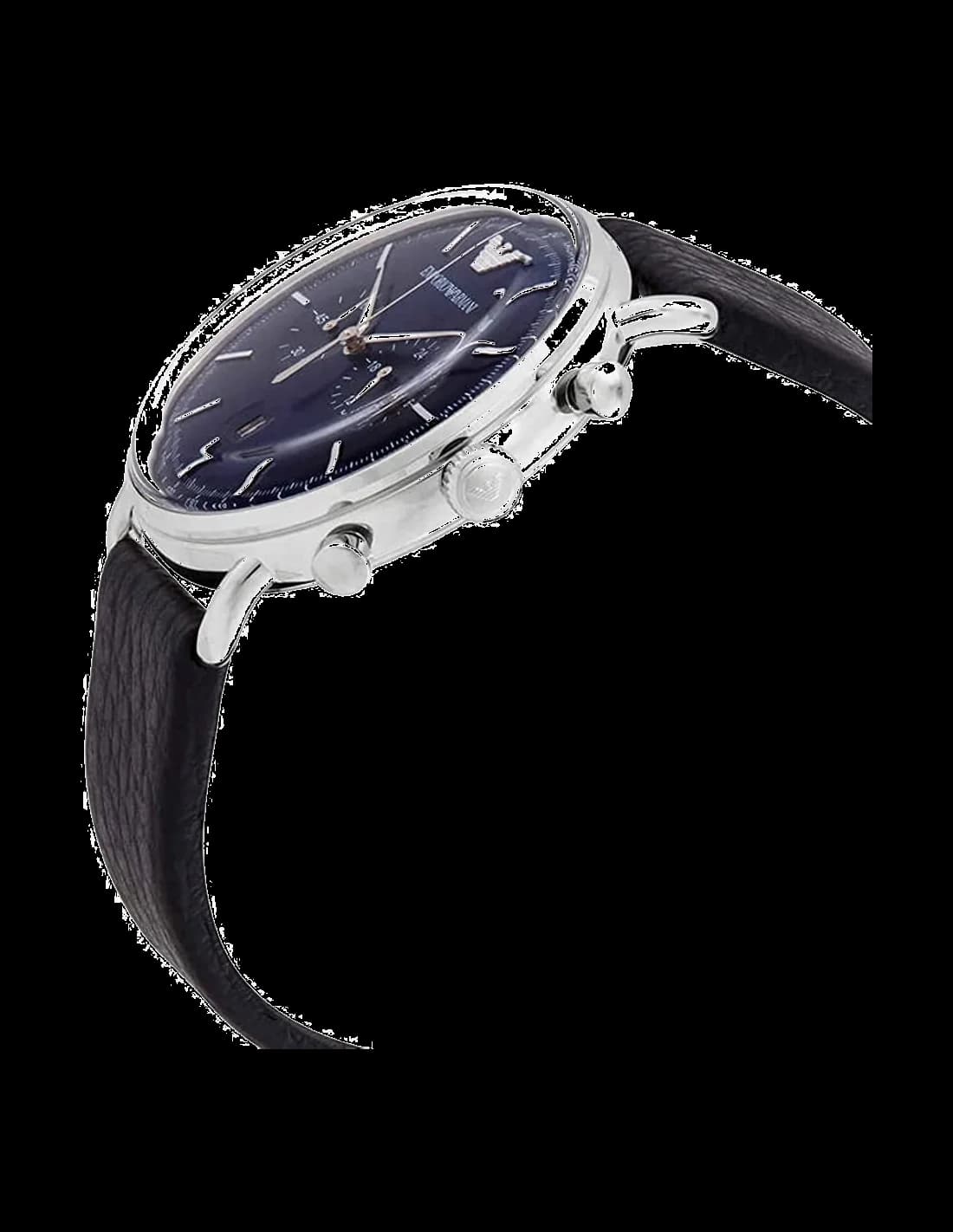 Montre Emporio Armani AR11105 homme détail cadran bleu